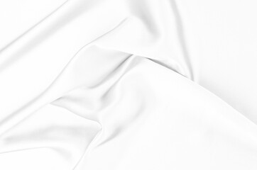 White gray satin texture that is white silver fabric silk background with beautiful soft blur pattern natural.