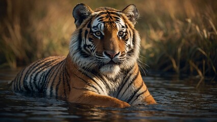 Fototapeta premium wallpaper international tiger day
