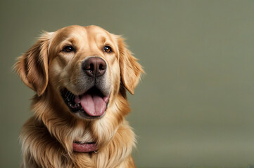 Obraz premium golden retriever portrait