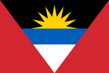 flag of Antigua and Barbuda, official state symbol