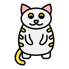Cute Cat Filled
