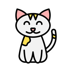 Cute Cat Filled