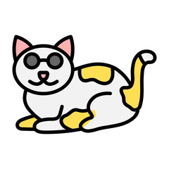 Cute Cat Filled