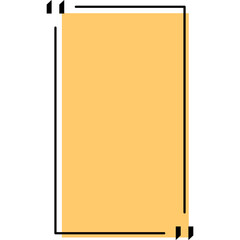 Quote Box Frame. Texting Quote Box. Quote Symbol and Mark Quote. Comment, Text Box. Vector Icon