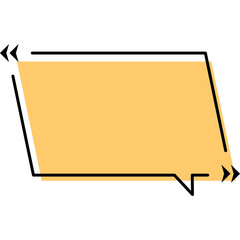 Quote Box Frame. Texting Quote Box. Quote Symbol and Mark Quote. Comment, Text Box. Vector Icon