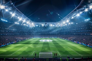 Soccer Champions League game picture