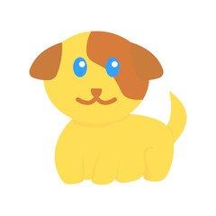 Cute Dog Flat