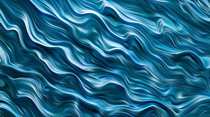Abstract wave-like pattern in shades of blue, resembling a serene aquatic scene, showcasing the beauty of fluid motion and texture.