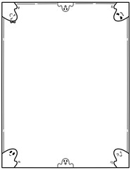 Halloween frame