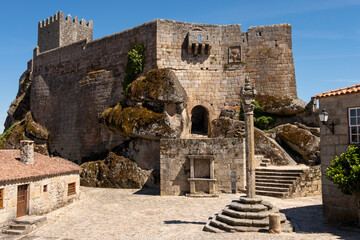 Medieval Castle of Sortelha. Sortelha, Castelo Branco, Portugal