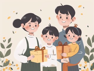 Heartwarming Family Moments for Father's Day Generative AI