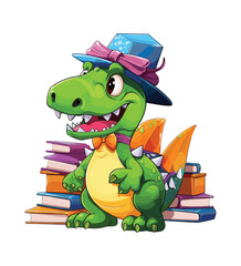 Vector dinosaur illustration 