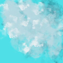 blue sky with clouds