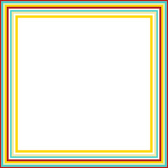 Obraz premium A retro striped frame border design element.