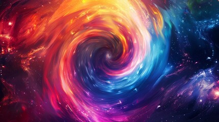 Abstract spiral simple mandala background.