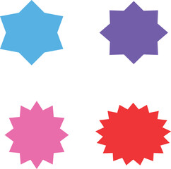 star shape for any design vector