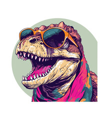 Vector dinosaur illustration 