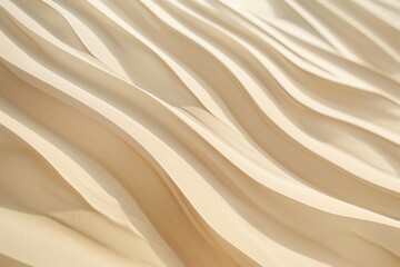 Obraz premium Abstract background with a smooth, wavy texture in beige tones. Perfect for minimalist designs.