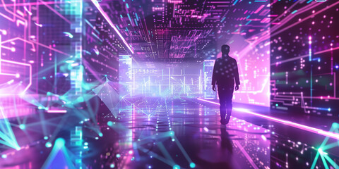 fiber optics background