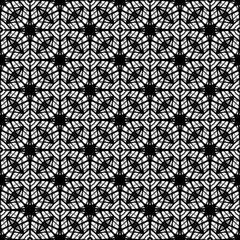 black, white, geometric, fabric abstract seamless pattern. design for background, wallpaper, carpet, clothing, batik, textile, embroidery, sarong, interior, floor, curtain, printing