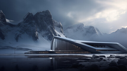 sunrise in the mountains