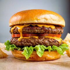 What a delicious, mouth-watering burger