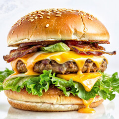 What a delicious, mouth-watering burger