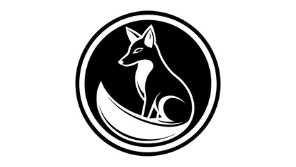 Fox Logo Icon Captivating Design in a Circular Frame for Enhanced Brand Appeal