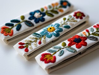 Stylish Hair Accessories for Fashion Photography Generative AI