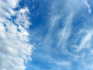 Obraz premium blue sky with clouds