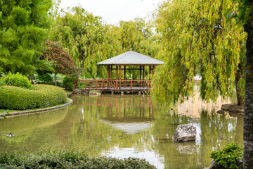 gazebo in the park