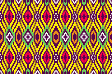 Geometric shapes and pixel design vector seamless pattern.