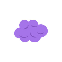 Halloween purple clouds