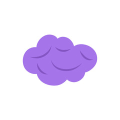 Halloween purple clouds