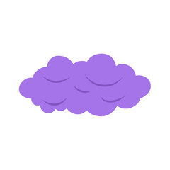 Halloween purple clouds