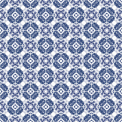 blue, white, fabric abstract seamless pattern design. design for background, wallpaper, carpet, clothing, batik, textile, embroidery, sarong, interior, floor, curtain, printing
