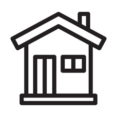 House Icon Perfect for Real Estate and Home Illustrations