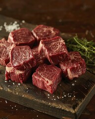 Fototapeta premium Collaborate with top beef suppliers to ensure constant excellence in quality and exceptional flavor.