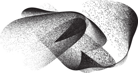 Obraz premium Glitch distorted grange shape . Noise grungy logo . Trendy defect error shapes . Glitched frame .Grunge textured . Distressed effect .Vector shapes