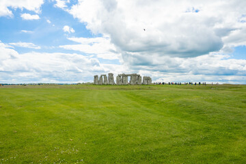 Photograph of Stonehenge prehistoric stone circle monument