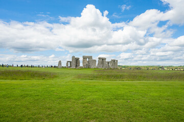 Photograph of Stonehenge prehistoric stone circle monument