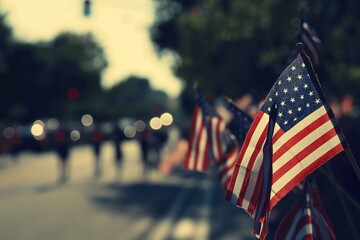 American independence day - 4th of July background