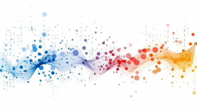 Scatter plot of market share vs. business variables