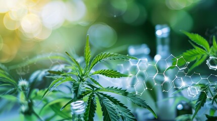 Synergistic interactions between cannabinoids and other plant compounds in the entourage effect.