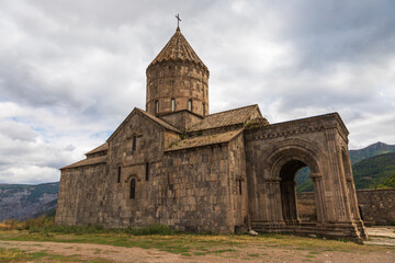 Fototapeta premium The Tatev Monastery, 9th-century Armenian Apostolic Christian monastery, Armenia.