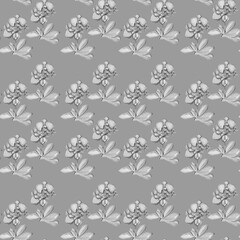 Fototapeta premium seamless floral pattern