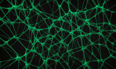 Neural network Abstract Art