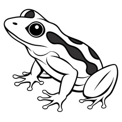 Stunning Allobates myersi Vector Art Illustration A Visual Guide