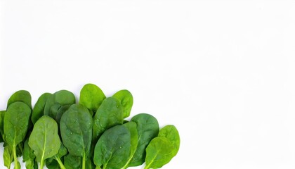 Spinach isolated ona white background