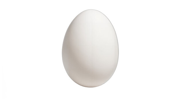 white egg  isolated on white background , transparent png image